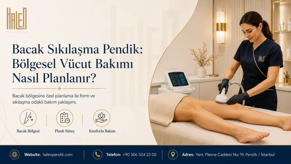 Bacak Sıkılaşma Pendik: Bölgesel Vücut Bakımı Nasıl Planlanır?