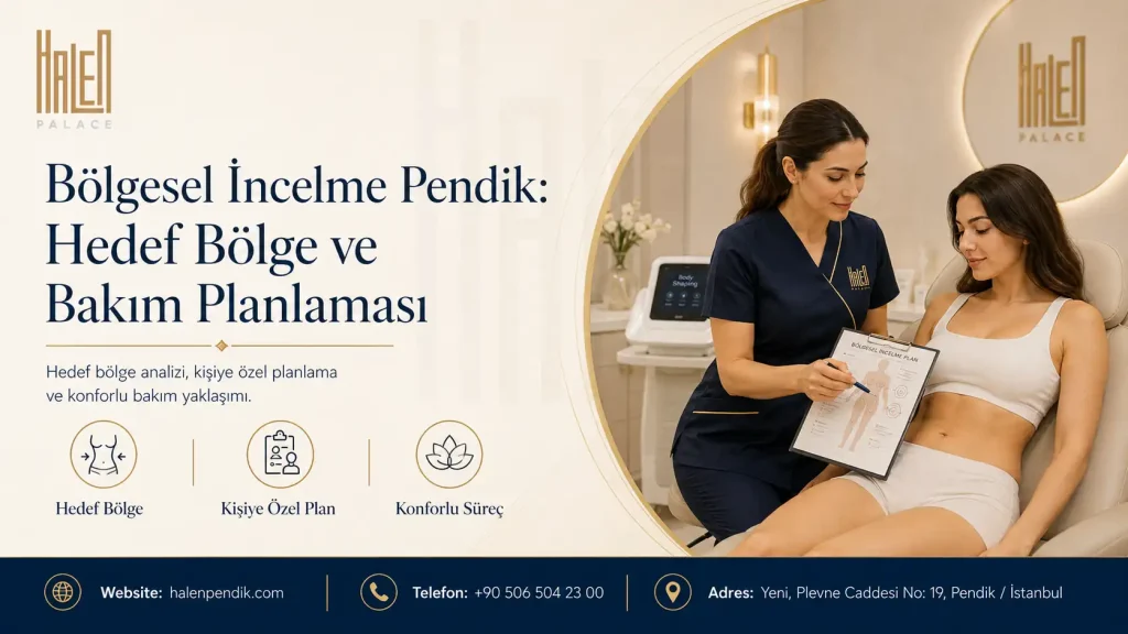 Bölgesel İncelme Pendik: Hedef Bölge ve Bakım Planlaması