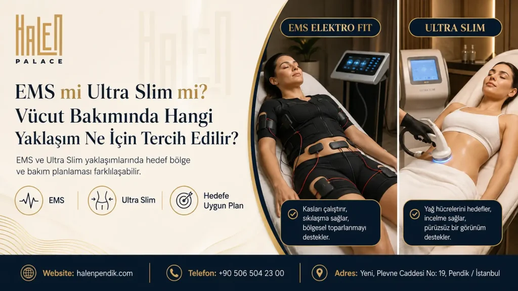 EMS mi Ultra Slim mi? Vücut Bakımında Hangi Yaklaşım Ne İçin Tercih Edilir?