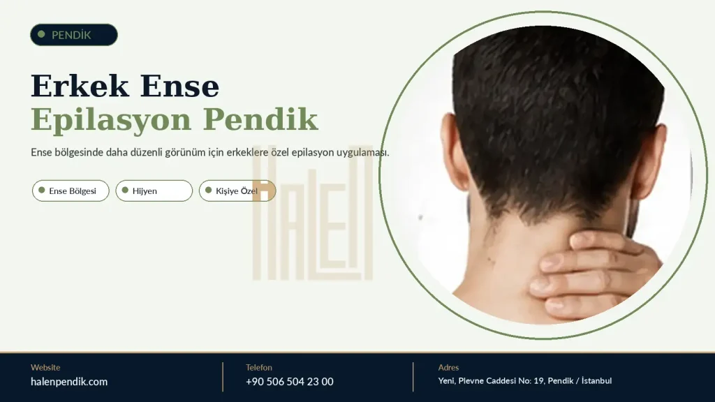 erkek ense epilasyon pendik