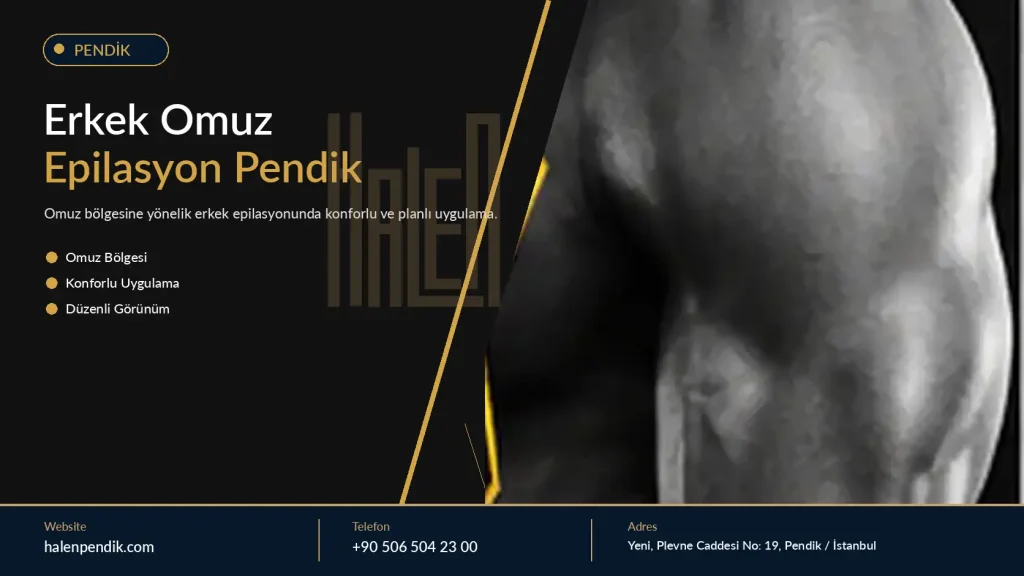 Erkek Omuz Epilasyon Pendik