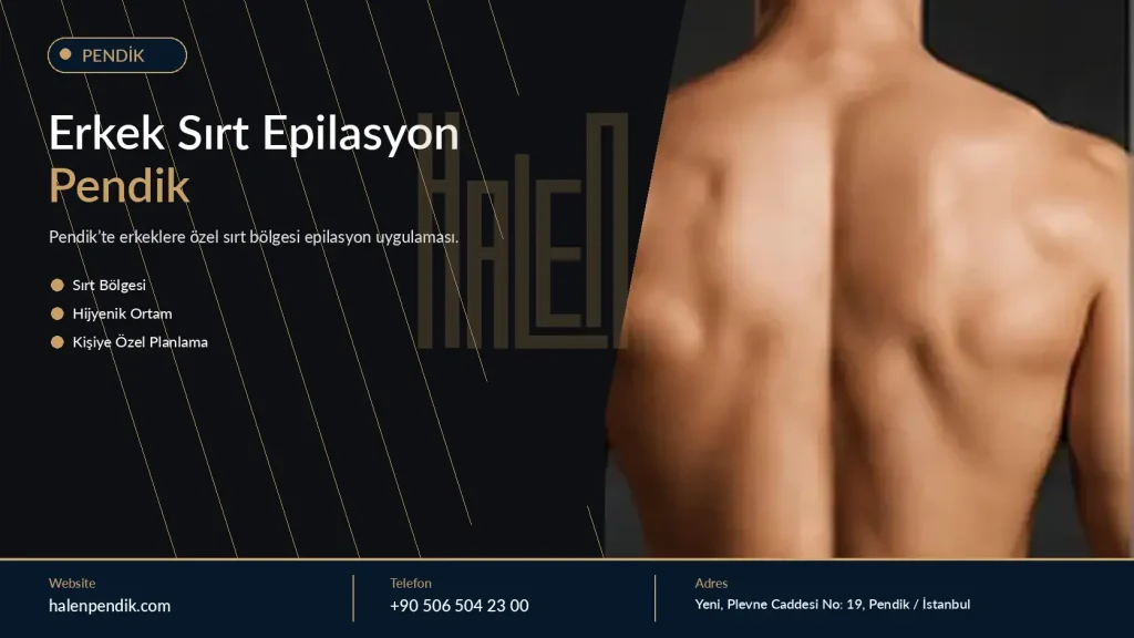 erkek göğüs sırt epilasyon pendik