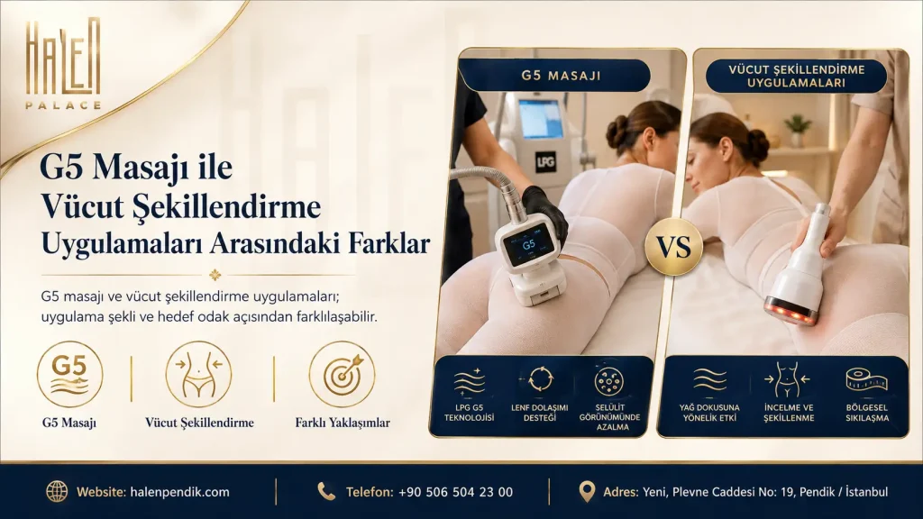 G5 Masajı Pendik: Vücut Bakımı ve Bölgesel Görünüm Rehberi