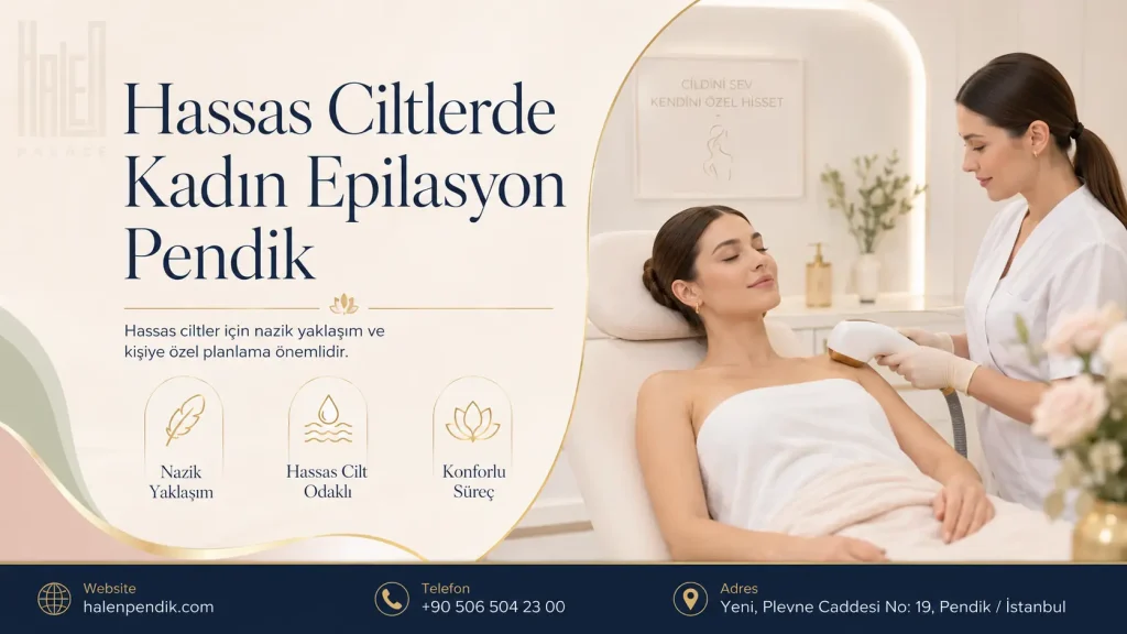 Hassas Ciltlerde Kadın Epilasyon Pendik: Planlama ve Konfor Rehberi