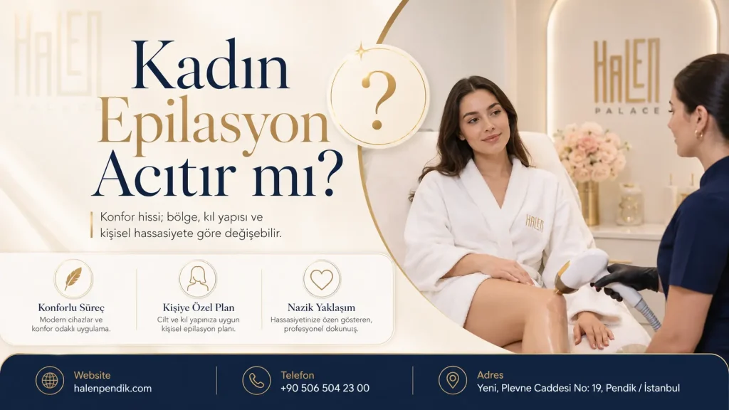 Kadın Epilasyon Acıtır mı? Konforu Etkileyen Faktörler