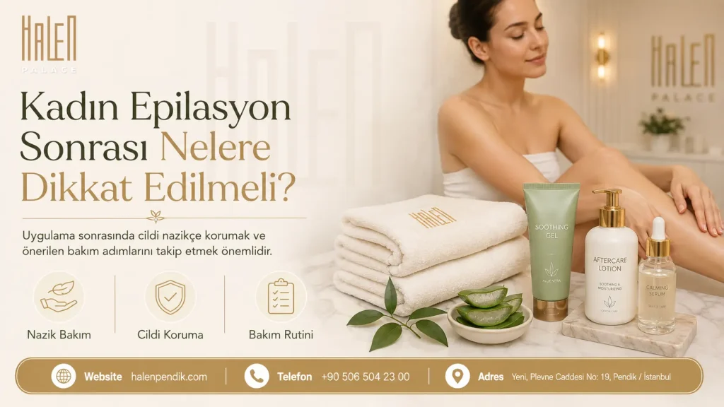 Kadın Epilasyon Sonrası Nelere Dikkat Edilmeli? Bakım Rehberi